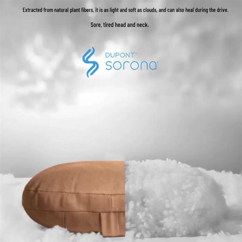 Mercedes-Benz S-Class Maybach Headrest & BMW Seat Neck and Lumbar Support Pillow
