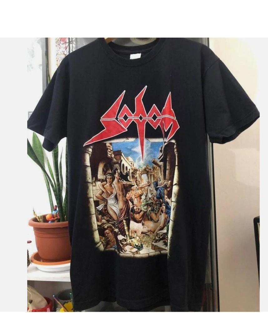 Sodom Band Merch The Mortal Way Of Life Tee, metal band