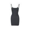 European and American ins style summer polka dot sexy babes suspender low waist halter hip dress, women's wholesale