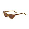 Kate Damen S 54mm Braune Sonnenbrille Bernstein Schildpatt