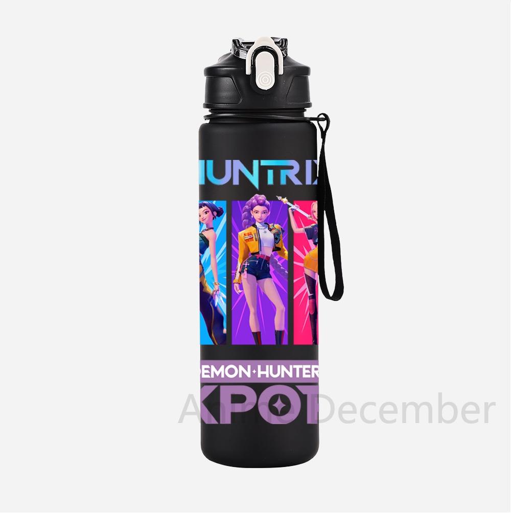 Anime K-Pop Demonjegere Karakter Vannkopp Stor Kapasitet Utendørs Bærbar Tau Drikkeflaske Gave til Gutter og Jenter