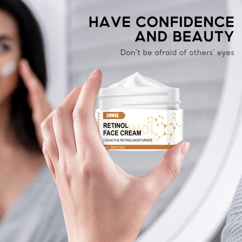 30ml Pure Retinol Face Cream Mooth Delicate Radiant and Translucent Rapid Absorption of Skin Retinol Anti Aging Serum