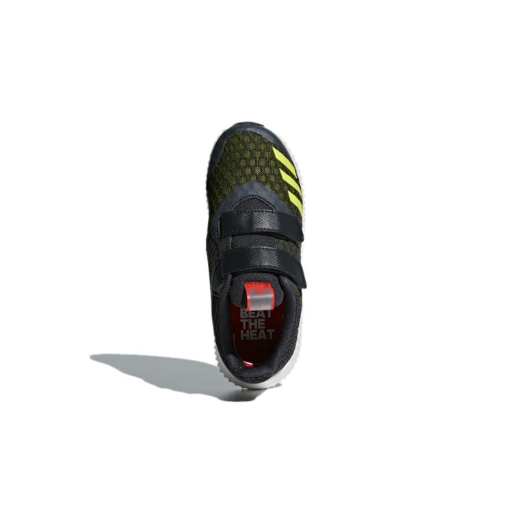 Adidas Fortarun Cool Cf K Wide Breathable Low top Kids' Running Shoes Black Yellow Kids' BB7779