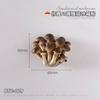 Mini Mushroom Refrigerator Magnet Fruit Refrigerator Decoration Pegboard Art Decoration 3D Ornament