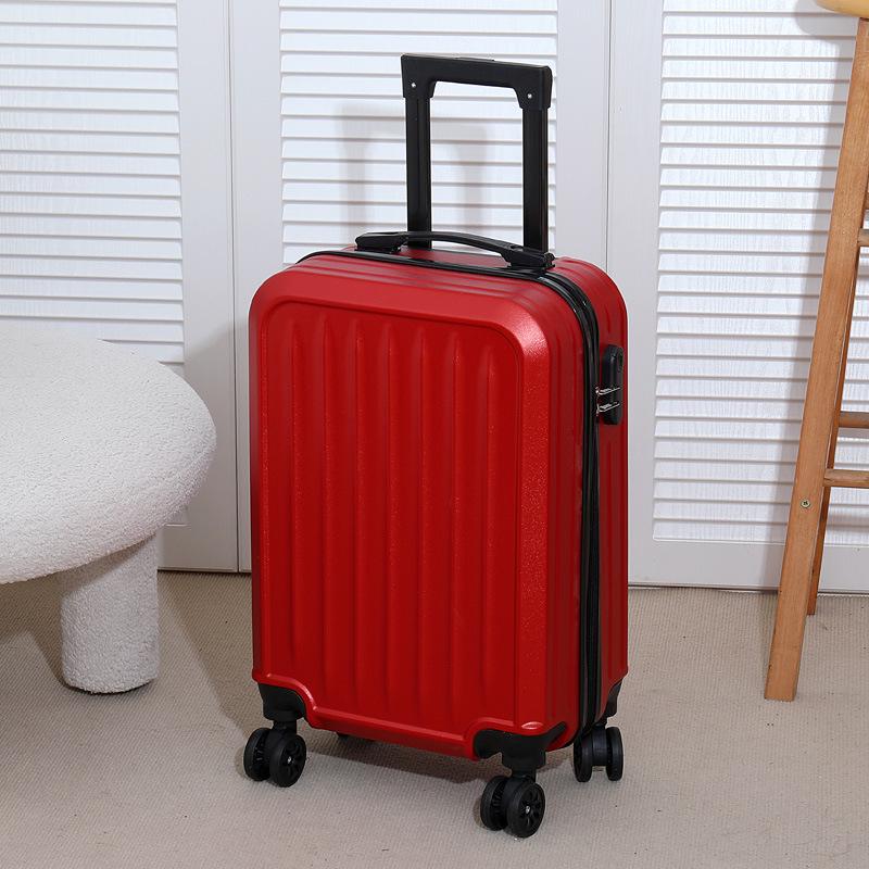 20-Inch Lightweight Travel Suitcase with Combination Lock & Universal Wheels for Adults & Students