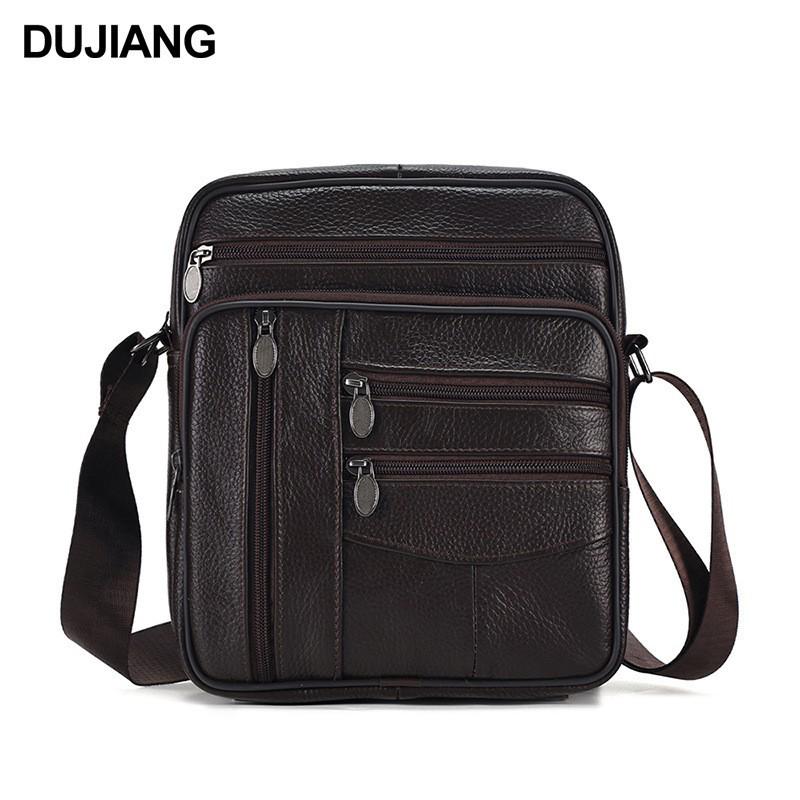 Joyir Мужская сумка кроссбоди из натуральной кожи – Большая вместимость, Минималистичный деловой стиль, Наплечная сумка