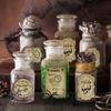 12PCS/Set Halloween Wine Labels Witch Bottle Stickers Horror Gothic Vintage Potion Decals Halloween Party Decor Party Supplies