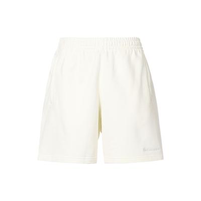 Originals Trefoil X Pharrell Williams Solid Elastic Waist Shorts Unisex Bottoms White HF9932