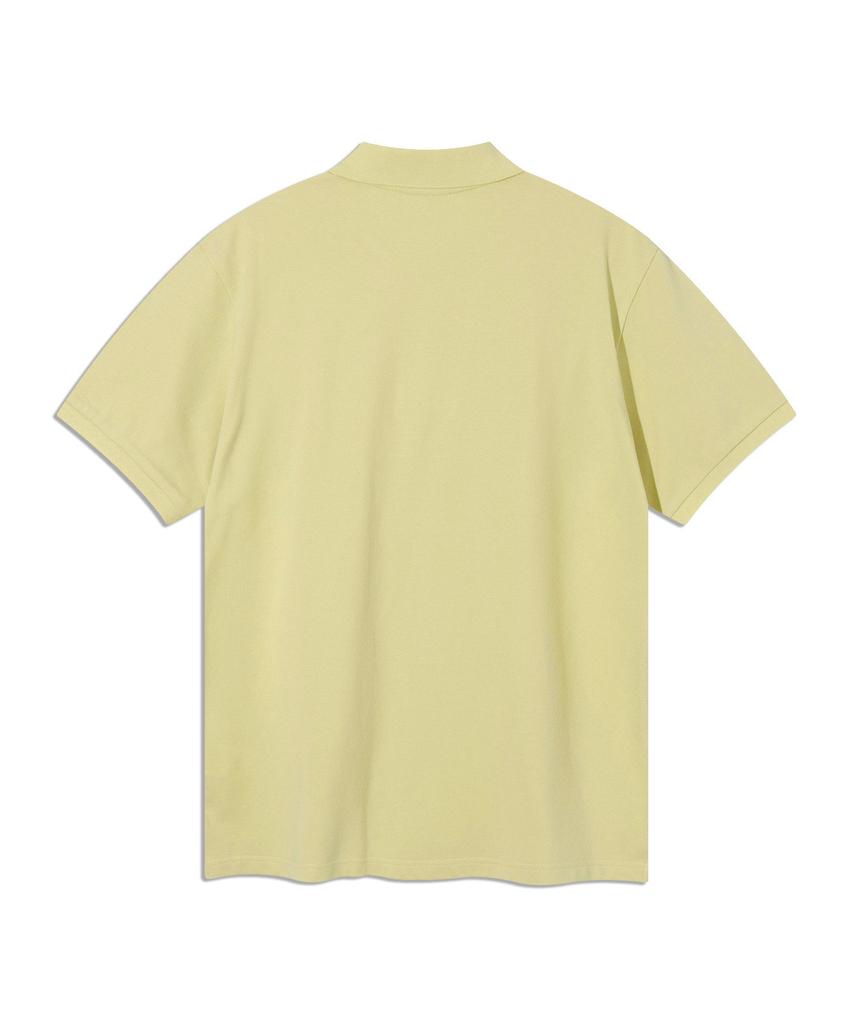 LEE [Coolmax] Pique Short Sleeve T-Shirt Lemon
