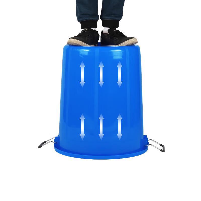 Lijiu Plastic Round Waste Bin with Lid