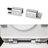 Seat Hinge Toilet Lid Hinges Buffer Cover Connector Traditional Contemporary Toilet Soft Close Hinges Kit Replacement Parts
