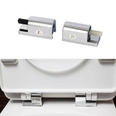 Balamă pentru scaune Balamale pentru capac de toaletă Conector capac tampon Toaletă tradițională contemporană Kit de balamale cu închidere moale Piese de schimb