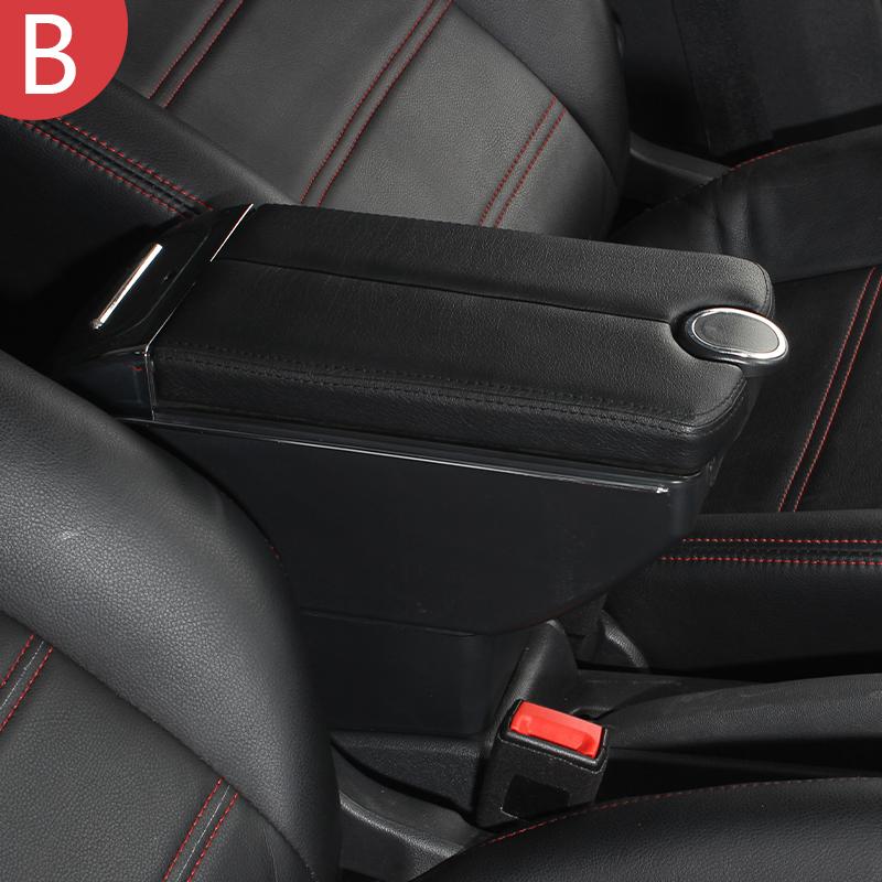 nlzh6 For Perodua Aruz armrest RUSH 2019 TOYOTA AVANZA center console retrofit multi-functional storage box car accessories with USB.