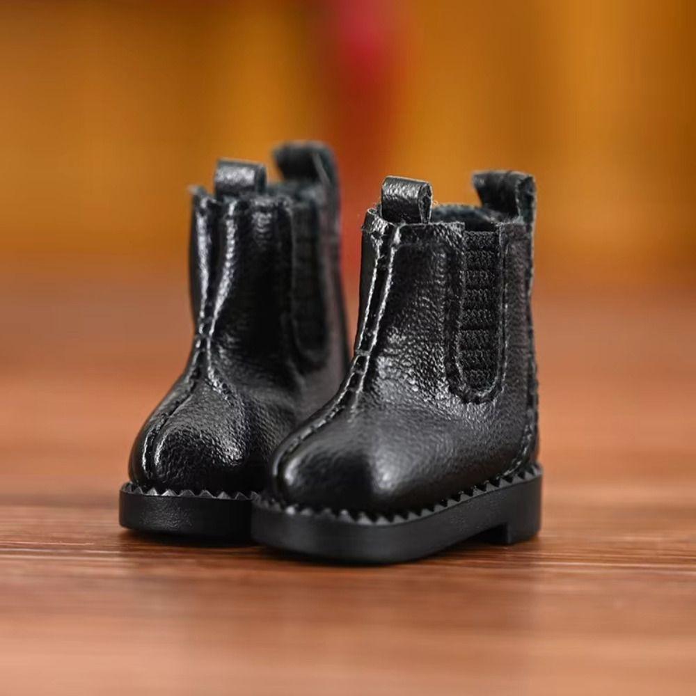 1pair Cute Outfit Ob11 Doll High Top Shoes Pretend Play Obitsu 11 Doll Shoes Holala Gcs