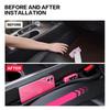 2PCS Car Seat Gap Filler Between Seats Crevice Interior Decoration Accessories Pu Waterproof Car Seat Gap Plug Strip