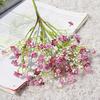 Simulation Flower Convenient Vivid No Watering Faux Silk Flower Maintenance Free Simulation Flower Artificial Gypsophila for Banquet