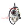 PZ16 Carburetor Aluminum Alloy Manual Choke Carb for 111cc 111cc CG111 Engine Motorcycle Parts High Performance