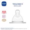 MAM Accessoires pour Biberons Tétine Silicone Nouveau Né Débit 0 Extra Lent 2 unités