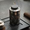 Hand-made Ceramic Tea Caddy Storage Container Vintage Ceramic Airtight Jar For Tea Lovers