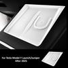 For Tesla Model Y Juniper 2025 Silicone Wireless Charging Pad Charger Protect Cover Car Accessories Non-Slip Dust-Proof Mat