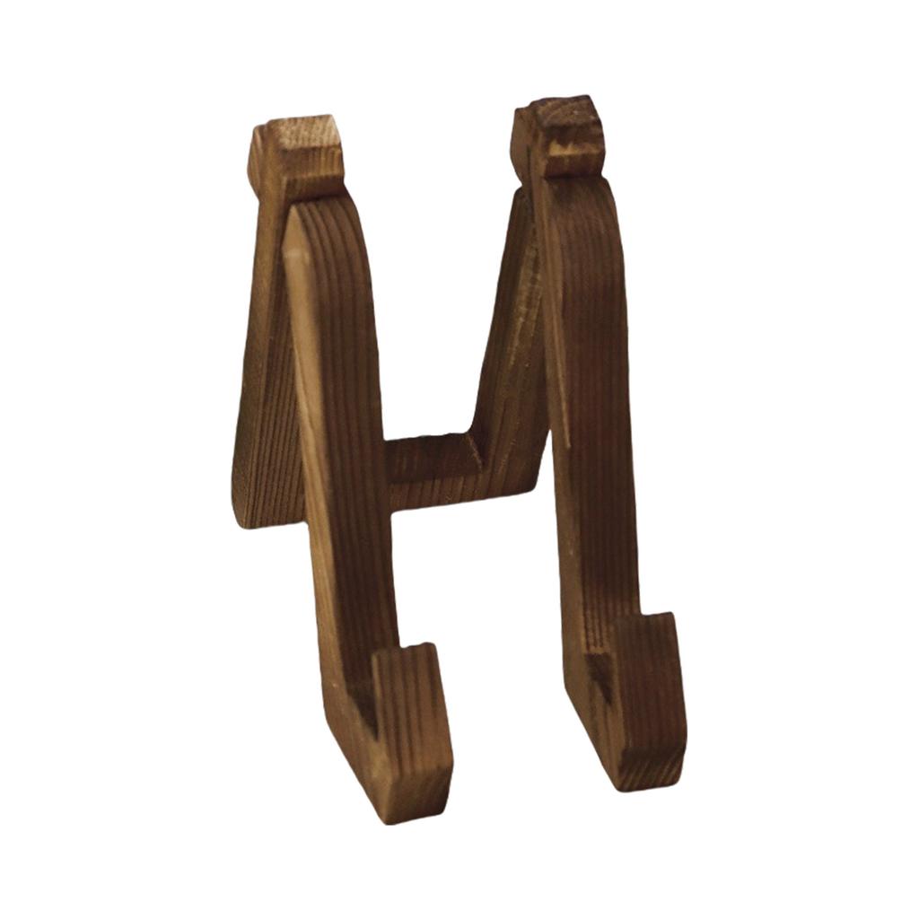 Holz Tellerständer mit verstellbarer Staffelei zur Präsentation von dekorativen Tellern, Kunstwerken und Fotos, Wohnaccessoire