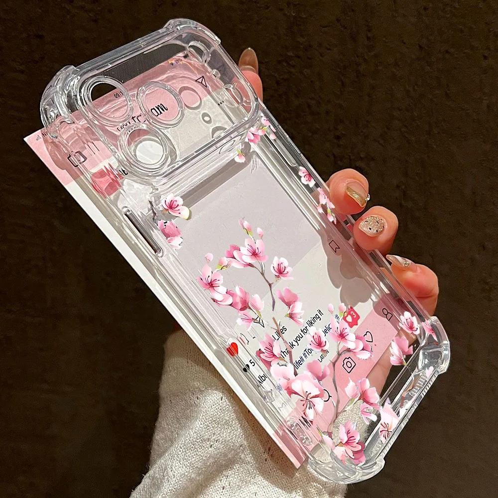 Flower Phone Case For Samsung Galaxy A57 5G A37 A56 A16 A17 A55 A15 A06 A07 A36 A35 A26 A14 A54 A53 A52 A33 A32 A23 A25 A05 A05S