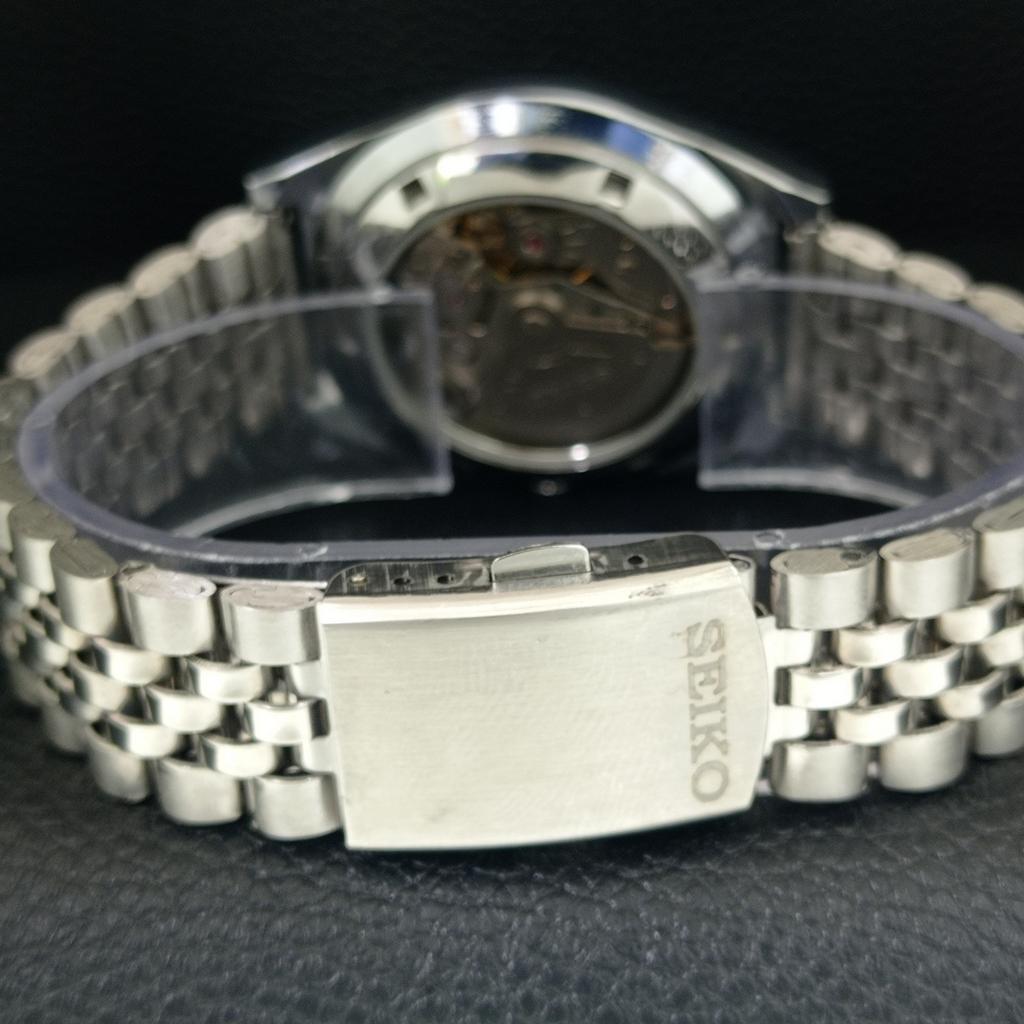 REFURBISHED SEIKO 5 AUTOMATIC 6309A VINTAGE JAPAN MENS RED DIAL WATCH a442206-1