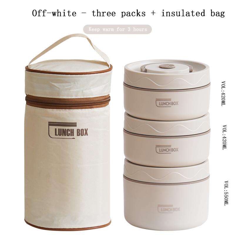 New Thermal Lunch Box Portable Japanese Style Bento Box Lunchbox Leakproof Food Container Microwave Oven Dinnerware for Students