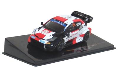 KB Model Scale Toyota GR Yaris Rally1 3rd Place 2023 Rally Japan Rovanpera Finished Model 1/43 #69 K. RAM24SP-001D