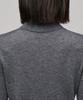 MUSINSA STANDARD WOMAN Women'S Merino Wool Blend High-Gauge Turtleneck Knit [Medium Grey]
