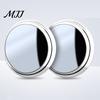 Safety Rear View Mirror 1 Pair Car Rearview Blind Spot Mirror, 360 Degree Adjustable Suction Cup Small Vehicle Parking Assist Round Convex Glass Wide