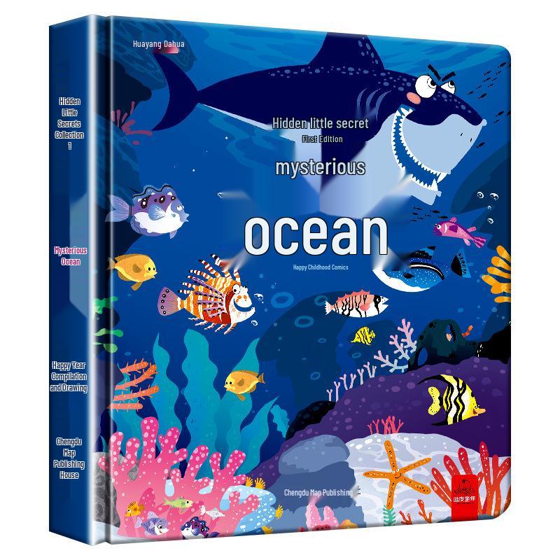 Hidden Little Secrets Vol. 1 & 2: 3D Pop-up Science Picture Book for Kids