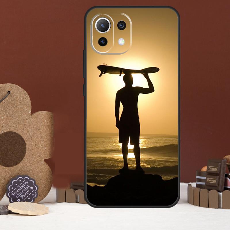 

Surf Surfing Case For Xiaomi 14 15 Ultra 15T 14T 13T 17 Pro Max POCO X7 Pro X5 X6 F5 F6 F7 F8 Ultra Cover POCO F5