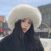 Furry Winter Women's Hat Autumn And Winter Thickened Cold-Proof And Warm Basin Bucket Hat