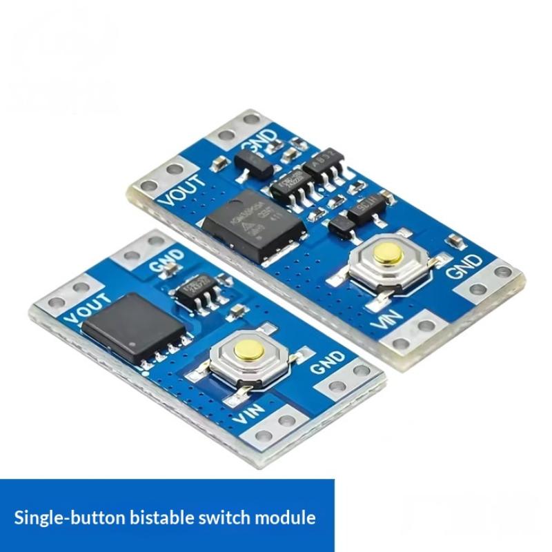 1Pcs 3.5- 5.4V 4.5-26V 300Na 1.3Ua Load 10A Low Power Xl-10Al Xl-10Ah Single Bond Button Bistable Micro One Key Switch Module