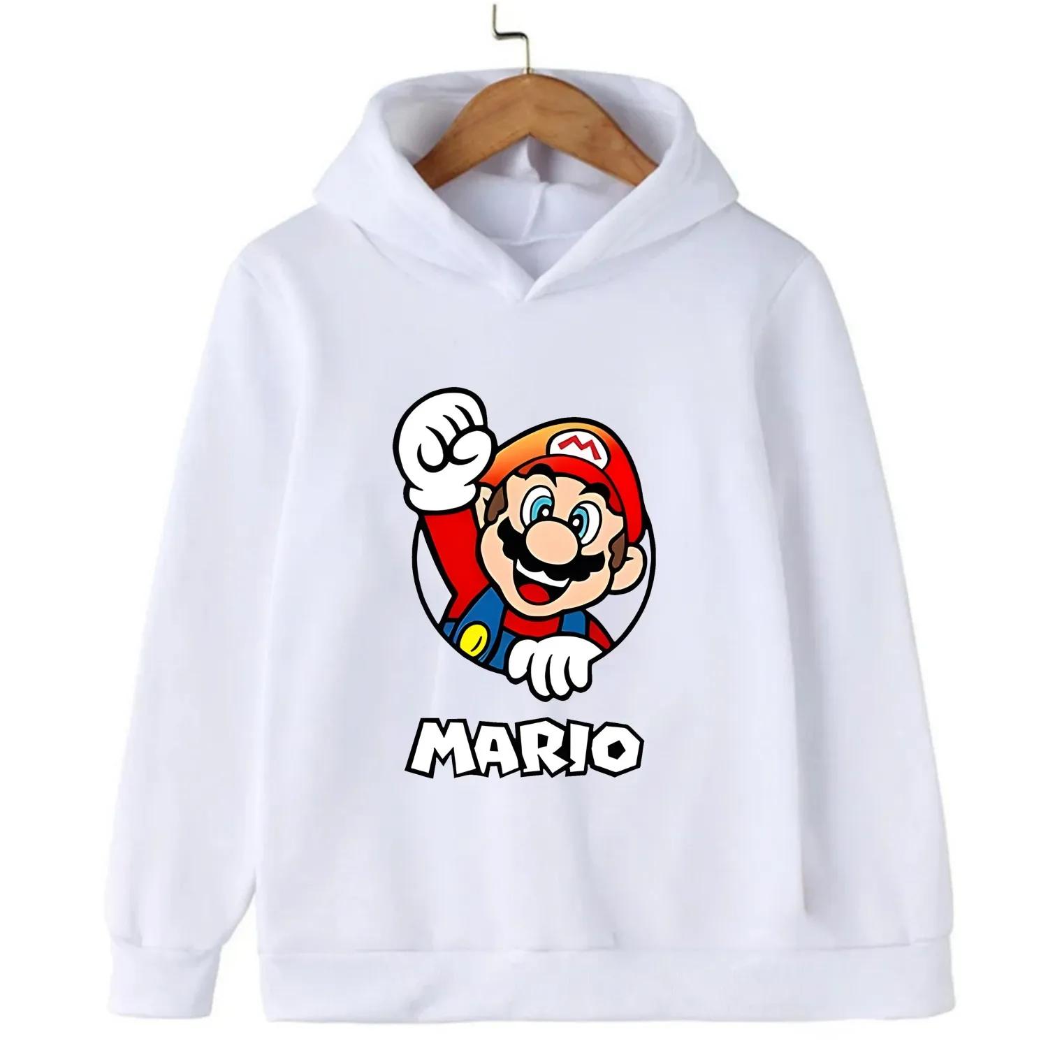 

Детское худи Принцесса Пич Марио Милая детская одежда Худи с длинным рукавом Удобный зимний пуловер 100