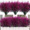 Artificial Flowers Plastic Lavender Fake Plants Grass Wedding Home vase Garden Decor DIY Gifts Photography Props Outdoor Bonsai