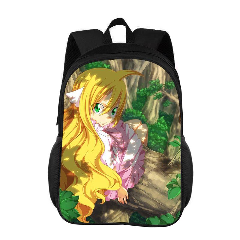 FAIRY TAIL Backpack Cartoon Anime Printed Student Boys and Girls New Large Capacity Versatile Lightweight
