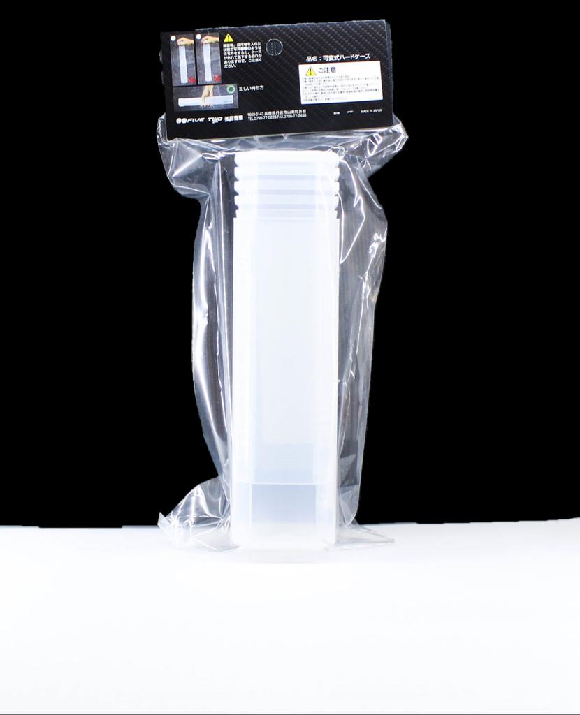 Hiyoshiya Hard Case Extendable 180-240mm Slim M 45 x 45 x 180mm (8840)