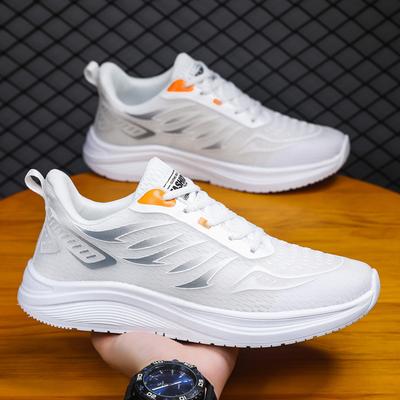 Mesh Breathable Sports Shoes Lightweight Soft Sole Running Shoes 2023 Summer New Fashion Trend Men's Shoes Luminous Upper