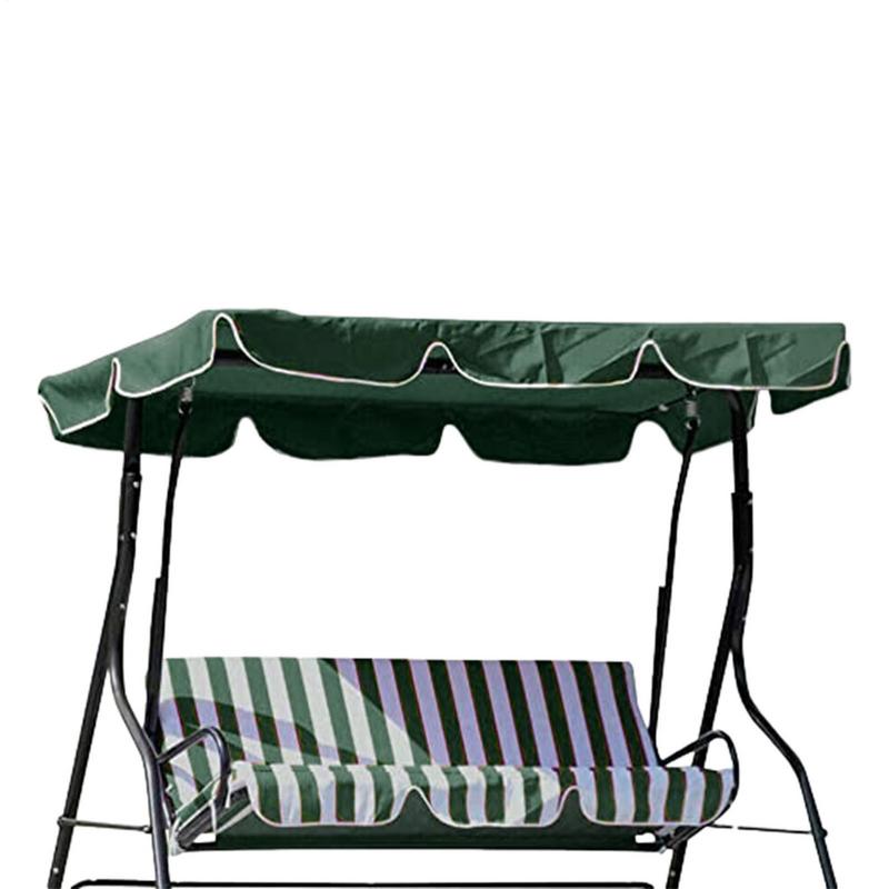 Swing Seat Canopy Replacement Waterproof Garden Courtyard Outdoor Swing ChairAwning Cover Swing Top Cover Sun Shade