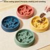 Prevent Choking Slow Eating Dog Bowl PP Material Pet Puzzle Feeder Pet Feeding Bowl  for Dog Cat