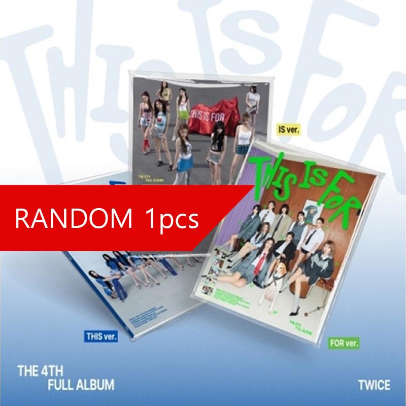 

TWICE – ЭТО ДЛЯ (ЭТА версия. / Версия IS. / ДЛЯ вер.) RANDOM 1pcs