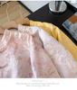 Silk Age-Reducing Frog Button Jacquard Top for Middle-Aged Women - Plus Size, Chinese Style, Spring/Autumn Outerwear