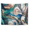 Tapestry Quicksand Wall Covering Marble Background Cloth Flow Pattern Decorative  Blue  Living Room  Decoration