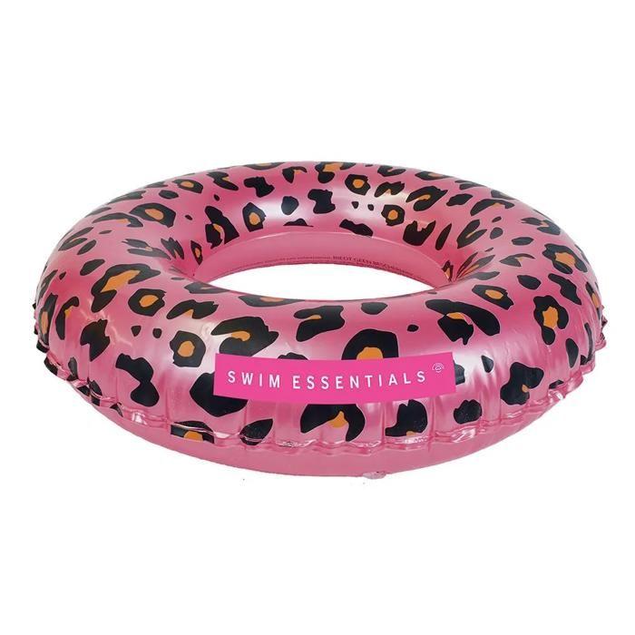 Bouée - Swim Essentials - Panther Rose - Léopard - 55 Cm - PVC Durable