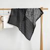 Retro Cotton and Linen Small Square Scarf Herringbone Silk Scarf Versatile Square Scarf Belt Silk Scarf Clothing with Neck Scarf