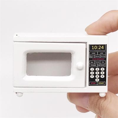 1:12 House Doll Diy Mini Furniture Accessories Mini Microwave Oven Kitchen Accessories