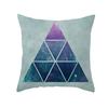 Home Decoration Geometric Space Printed Pillow Cover Colorful and Bright Sofa Cushion Cover