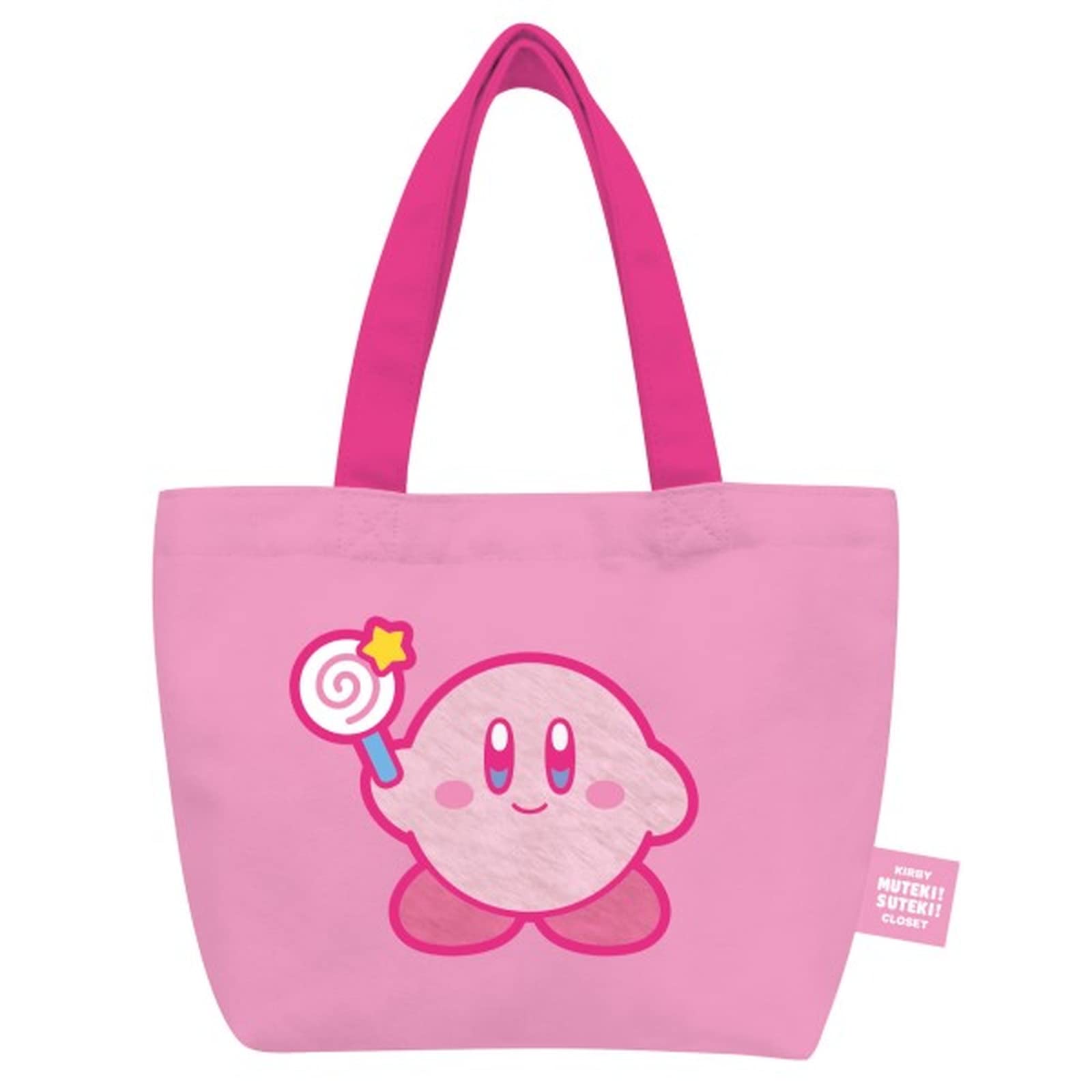 

Bandai Kirby of the Stars Mini Tote Pink KIRBYMUTEKI!SUTEKI!CLOSET HKC-MT-PK розовый